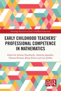 Early Childhood Teachers‘ Professional Competence in Mathematics_cover