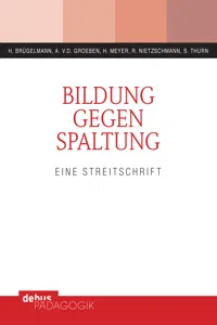 Bildung gegen Spaltung_cover