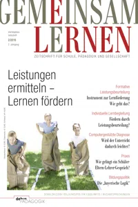 Leistungen ermitteln - Lernen fördern_cover