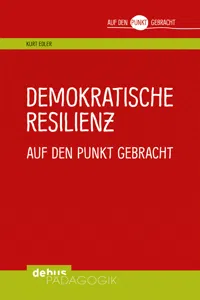 Demokratische Resilienz auf den Punkt gebracht_cover