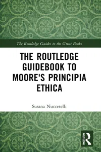 The Routledge Guidebook to Moore's Principia Ethica_cover