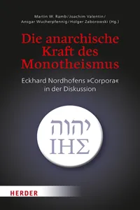 Die anarchische Kraft des Monotheismus_cover