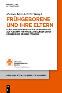 Frühgeborene und ihre Eltern_cover