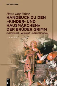 Handbuch zu den "Kinder- und Hausmärchen" der Brüder Grimm_cover