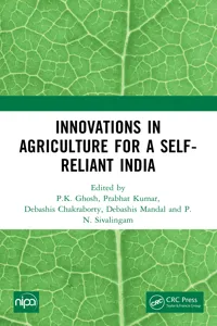 Innovations in Agriculture for a Self-Reliant India_cover