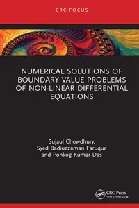 Numerical Solutions of Boundary Value Problems of Non-linear Differential Equations_cover