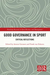 Good Governance in Sport_cover