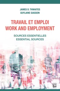 Travail et emploi / Work and Employment_cover