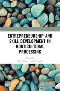 Entrepreneurship and Skill Development in Horticultural Processing_cover