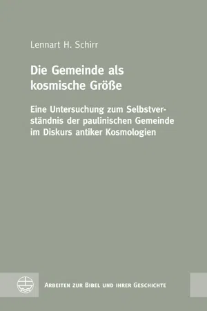 Die Gemeinde als kosmische Größe