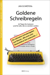 Jan Schröters Goldene Schreibregeln_cover