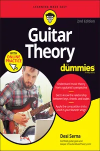 Guitar Theory For Dummies with Online Practice_cover