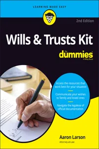 Wills & Trusts Kit For Dummies_cover