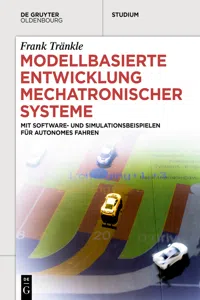 Modellbasierte Entwicklung Mechatronischer Systeme_cover