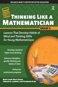 Thinking Like a Mathematician_cover