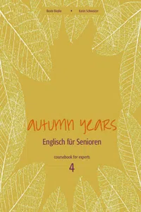 Autumn Years - Englisch für Senioren 4 - Experts - Coursebook_cover