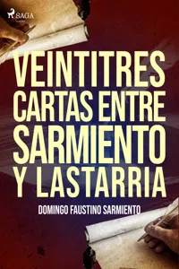 Veintitres cartas entre Sarmiento y Lastarria_cover