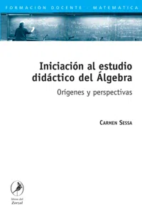Iniciación al estudio didáctico del Álgebra_cover