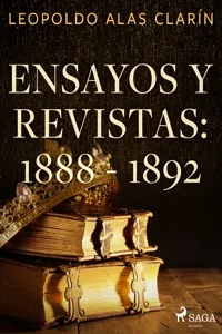 Ensayos y revistas: 1888 - 1892_cover