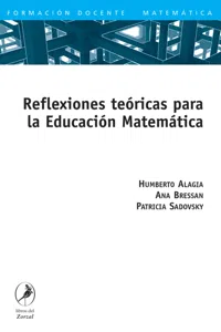 Reflexiones teóricas para la Educación Matemática_cover