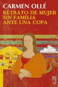 Retrato de mujer sin familia ante una copa_cover