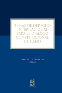 Temas de derecho internacional para el diálogo constitucional chileno_cover