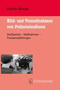 Bild- und Tonaufnahmen von Polizeieinsätzen_cover