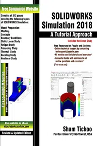 SOLIDWORKS Simulation 2018: A Tutorial Approach_cover