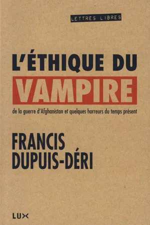 L'éthique du vampire