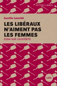 Les libéraux n'aiment pas les femmes_cover