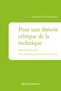 Pour une théorie critique de la technique_cover