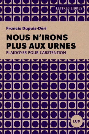 Nous n'irons plus aux urnes