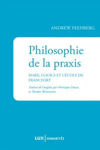 Philosophie de la praxis_cover