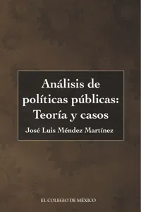 Análisis de políticas públicas:_cover