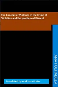 The Concept of Violence in the Crime of Violation And the Problem of Dissent_cover