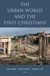 The Urban World and the First Christians_cover