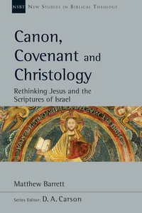 Canon, Covenant and Christology_cover