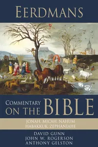 Eerdmans Commentary on the Bible: Jonah, Micah, Nahum, Habakkuk, Zephaniah_cover