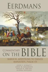 Eerdmans Commentary on the Bible: Baruch, Additions to Daniel, Manasseh, Psalm 151_cover