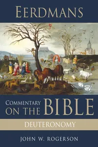 Eerdmans Commentary on the Bible: Deuteronomy_cover