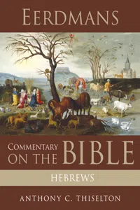 Eerdmans Commentary on the Bible: Hebrews_cover