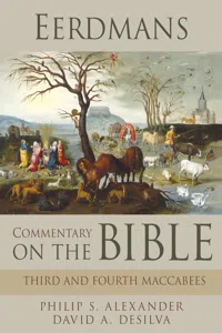 Eerdmans Commentary on the Bible: Third & Fourth Maccabees_cover