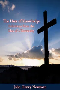 The Uses of Knowledge Selections from the Idea of a University_cover