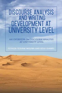 Discourse Analysis and Writing Development at University Level_cover