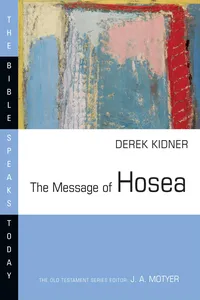 The Message of Hosea_cover