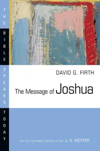 The Message of Joshua_cover