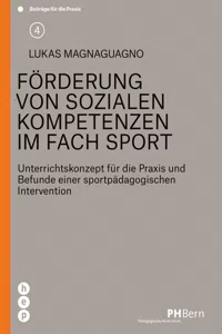 Förderung von sozialen Kompetenzen im Fach Sport_cover