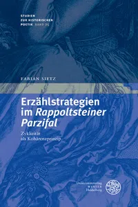 Erzählstrategien im 'Rappoltsteiner Parzifal'_cover