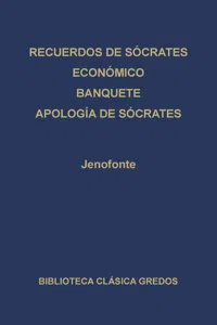 · Recuerdos de Sócrates · Económico · Banquete · Apología de Sócrates_cover