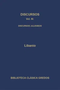 Discursos III. Discursos julianeos._cover